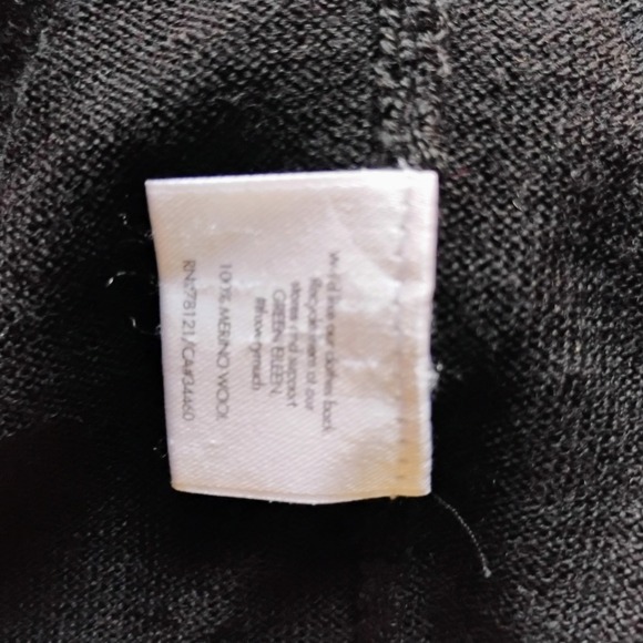 Eileen Fisher Merino Wool sweater V Neck Long Sleeve Casual Comfortable - Picture 3 of 6